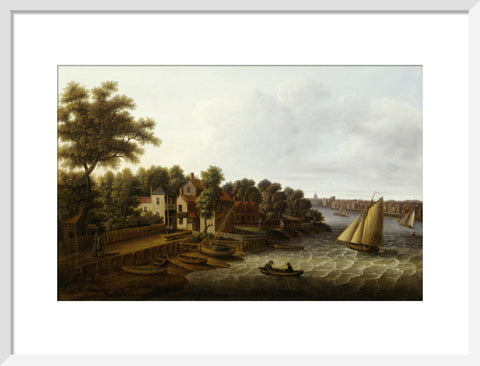 The Thames at Millbank 18th century