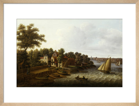 The Thames at Millbank 18th century
