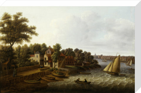 The Thames at Millbank 18th century