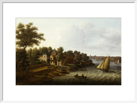 The Thames at Millbank 18th century