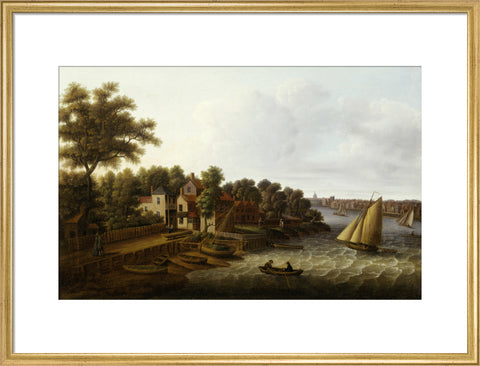 The Thames at Millbank 18th century