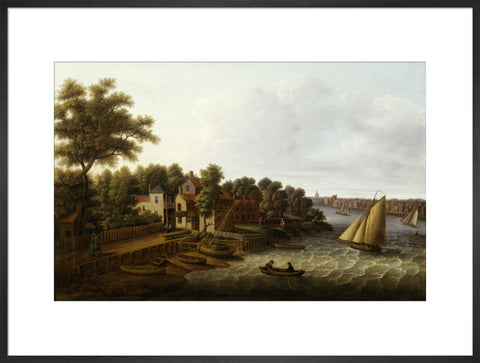 The Thames at Millbank 18th century