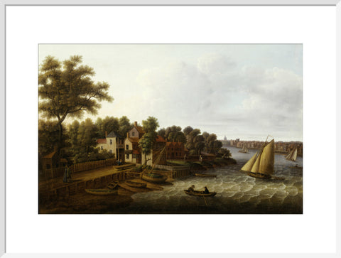 The Thames at Millbank 18th century