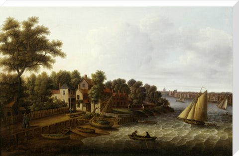 The Thames at Millbank 18th century