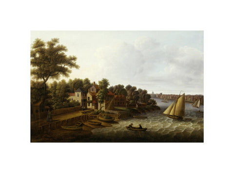 The Thames at Millbank 18th century