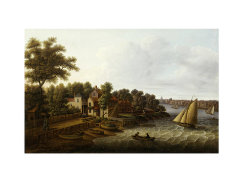 The Thames at Millbank 18th century