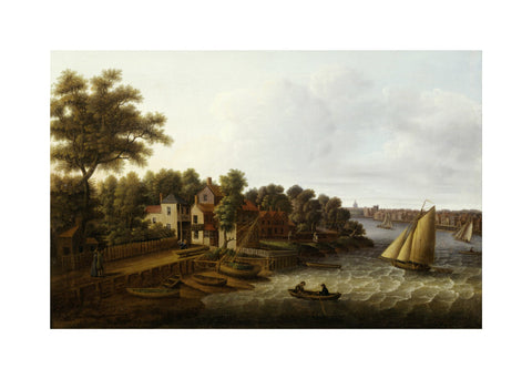 The Thames at Millbank 18th century