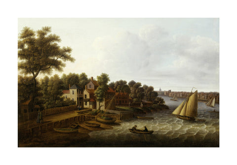 The Thames at Millbank 18th century