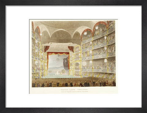 Drury Lane theatre 1808