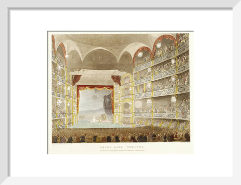 Drury Lane theatre 1808