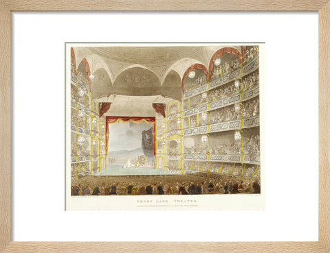 Drury Lane theatre 1808