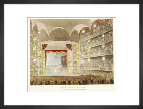 Drury Lane theatre 1808