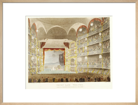Drury Lane theatre 1808