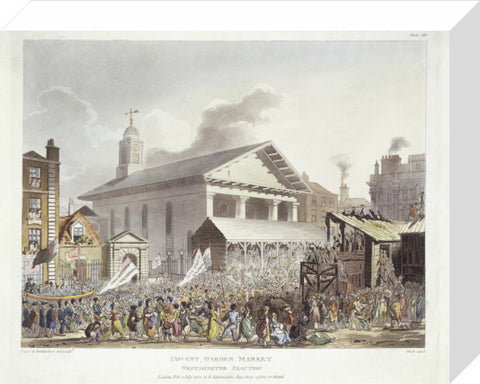 Covent Garden Market Westminster Election 1803