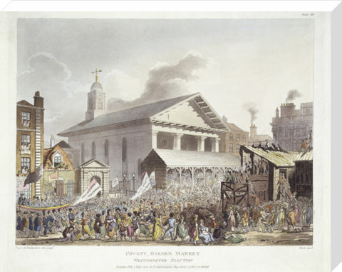 Covent Garden Market Westminster Election 1803