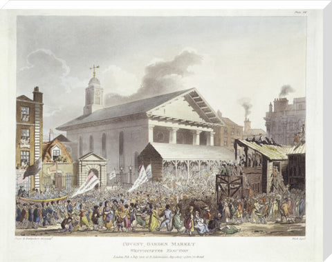 Covent Garden Market Westminster Election 1803