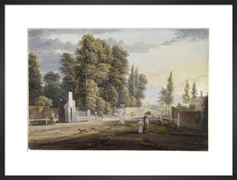 Bayswater Turnpike Kensington 18th century