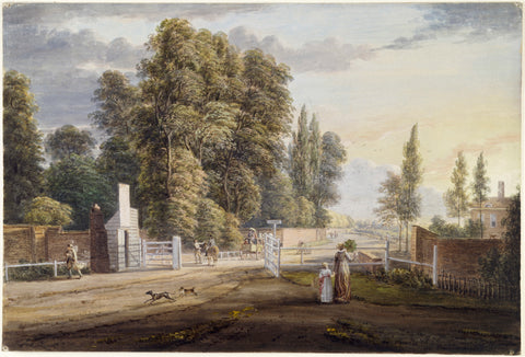 Bayswater Turnpike Kensington 18th century