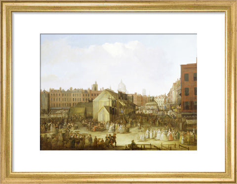 St Bartholomew's Fair Smithfield 18th century