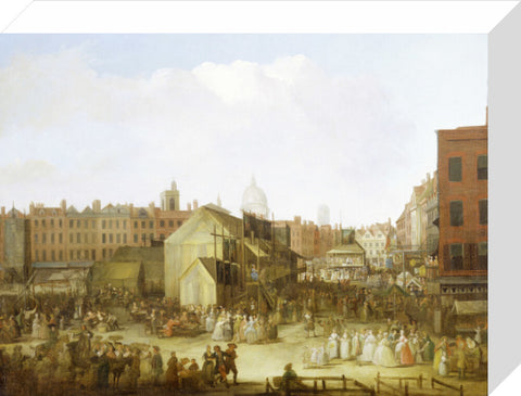 St Bartholomew's Fair Smithfield 18th century