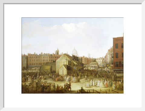 St Bartholomew's Fair Smithfield 18th century