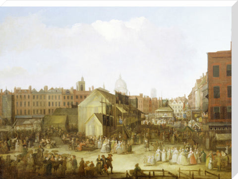 St Bartholomew's Fair Smithfield 18th century