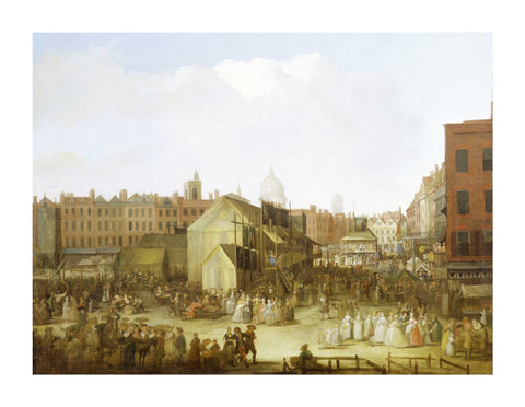 St Bartholomew's Fair Smithfield 18th century