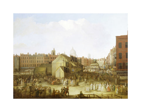 St Bartholomew's Fair Smithfield 18th century