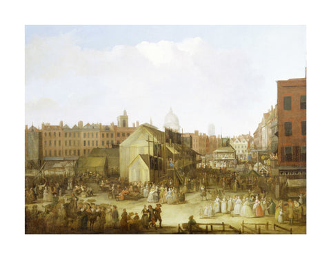 St Bartholomew's Fair Smithfield 18th century