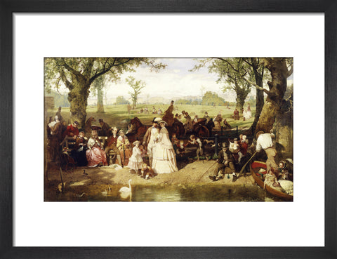 A Summer Day in Hyde Park 1858