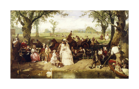 A Summer Day in Hyde Park 1858