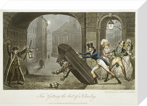 Tom getting the best of a Charley 1820