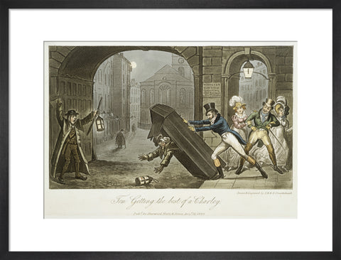 Tom getting the best of a Charley 1820