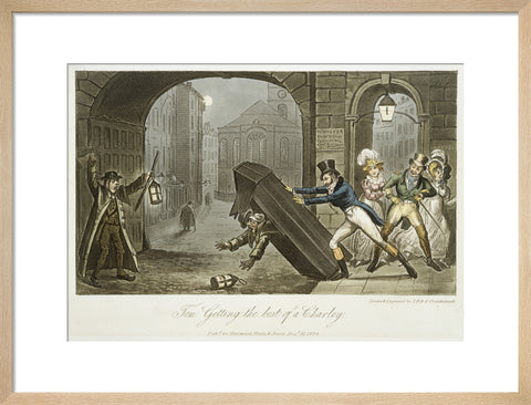 Tom getting the best of a Charley 1820