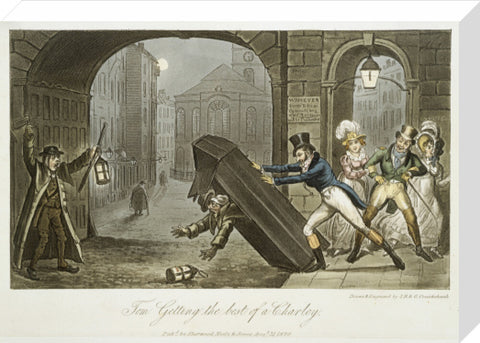 Tom getting the best of a Charley 1820