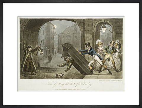 Tom getting the best of a Charley 1820