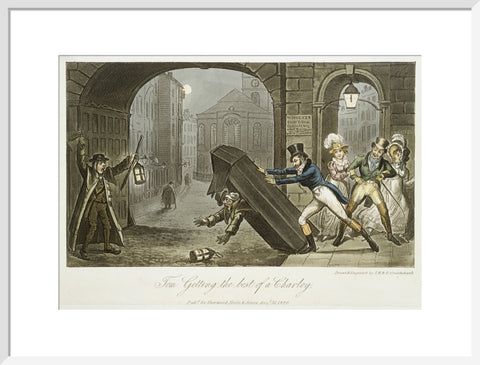 Tom getting the best of a Charley 1820