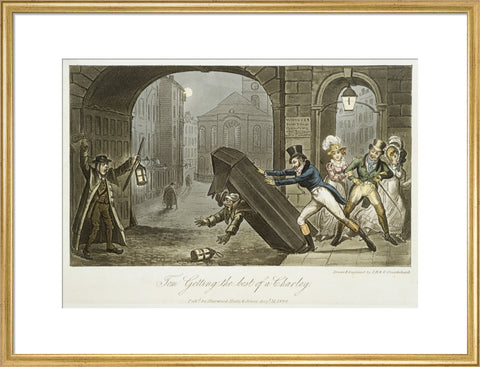 Tom getting the best of a Charley 1820