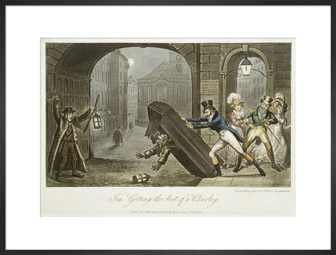 Tom getting the best of a Charley 1820