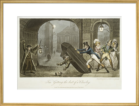 Tom getting the best of a Charley 1820