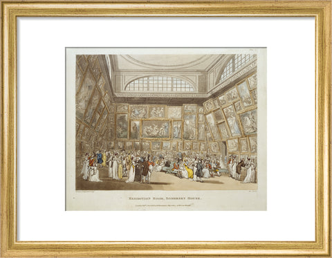Exhibition Room Somerset House 1808