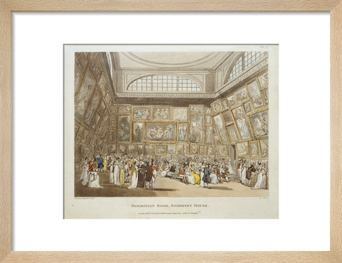 Exhibition Room Somerset House 1808