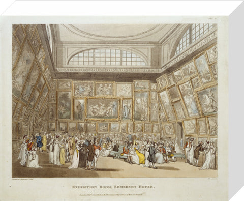 Exhibition Room Somerset House 1808