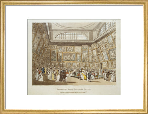 Exhibition Room Somerset House 1808