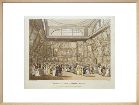 Exhibition Room Somerset House 1808