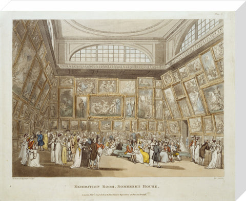 Exhibition Room Somerset House 1808