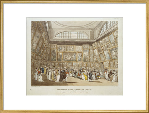 Exhibition Room Somerset House 1808