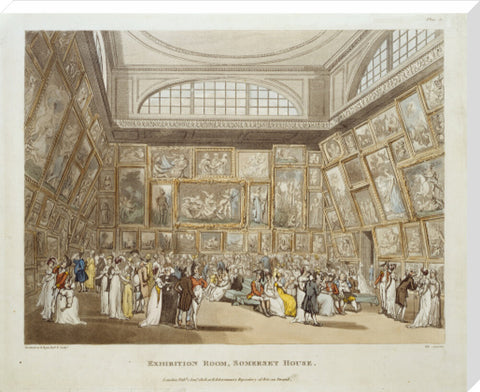 Exhibition Room Somerset House 1808