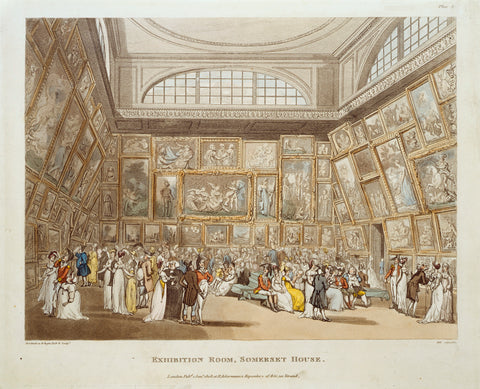 Exhibition Room Somerset House 1808