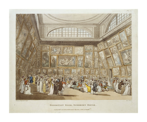 Exhibition Room Somerset House 1808